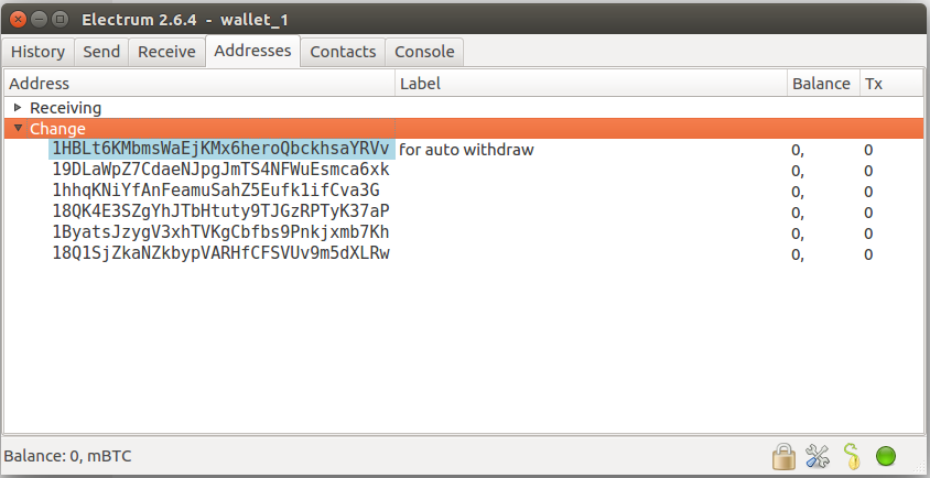 HYIP Manager Pro - Electrum Settings